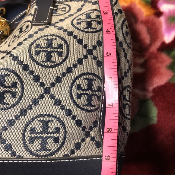 ๐ SOLD ๐T Monogram Jacquard Drawstring Tote - Picture 8 of 13